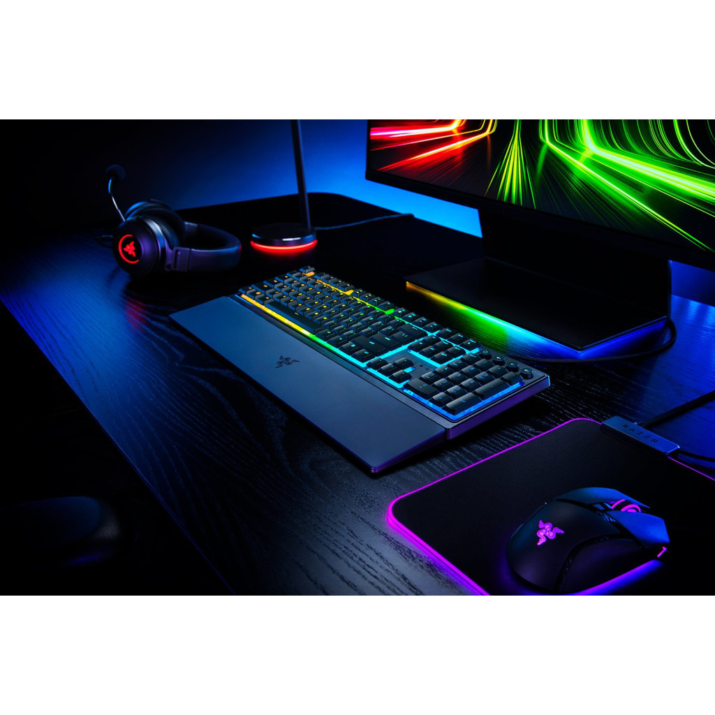 Клавіатура Razer Ornata V3 USB RU Black (RZ03-04460800-R3R1)