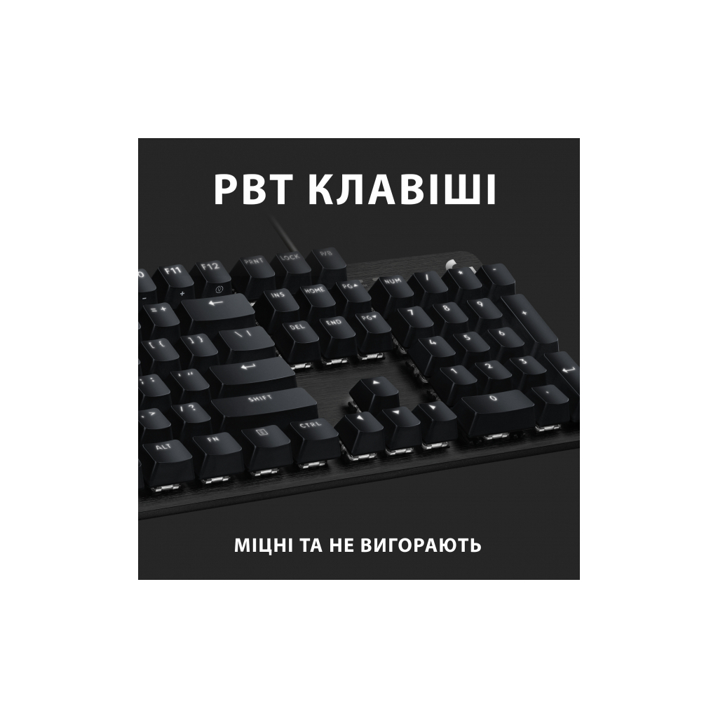 Клавіатура Logitech G413 SE Mechanical Tactile Switch USB UA Black (920-010437)