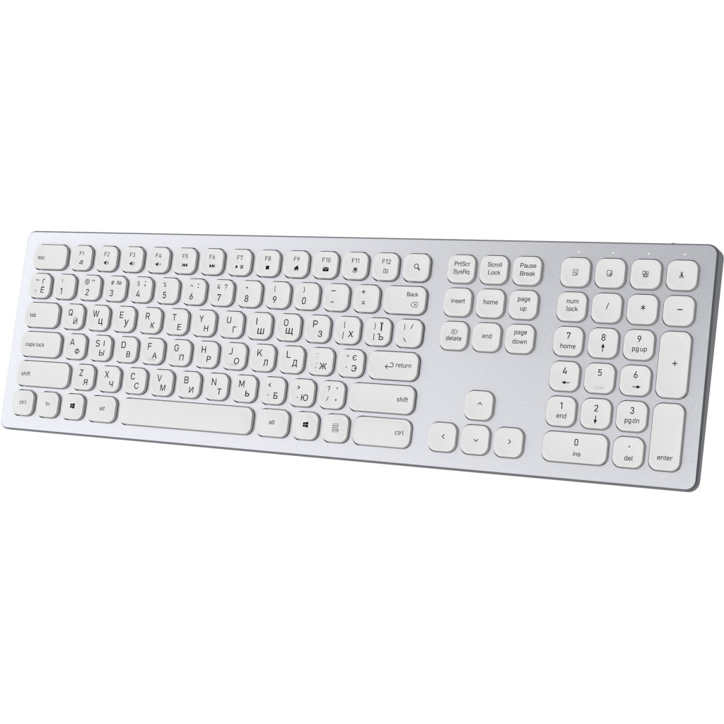 Клавіатура OfficePro SK1550 Wireless White (SK1550W)