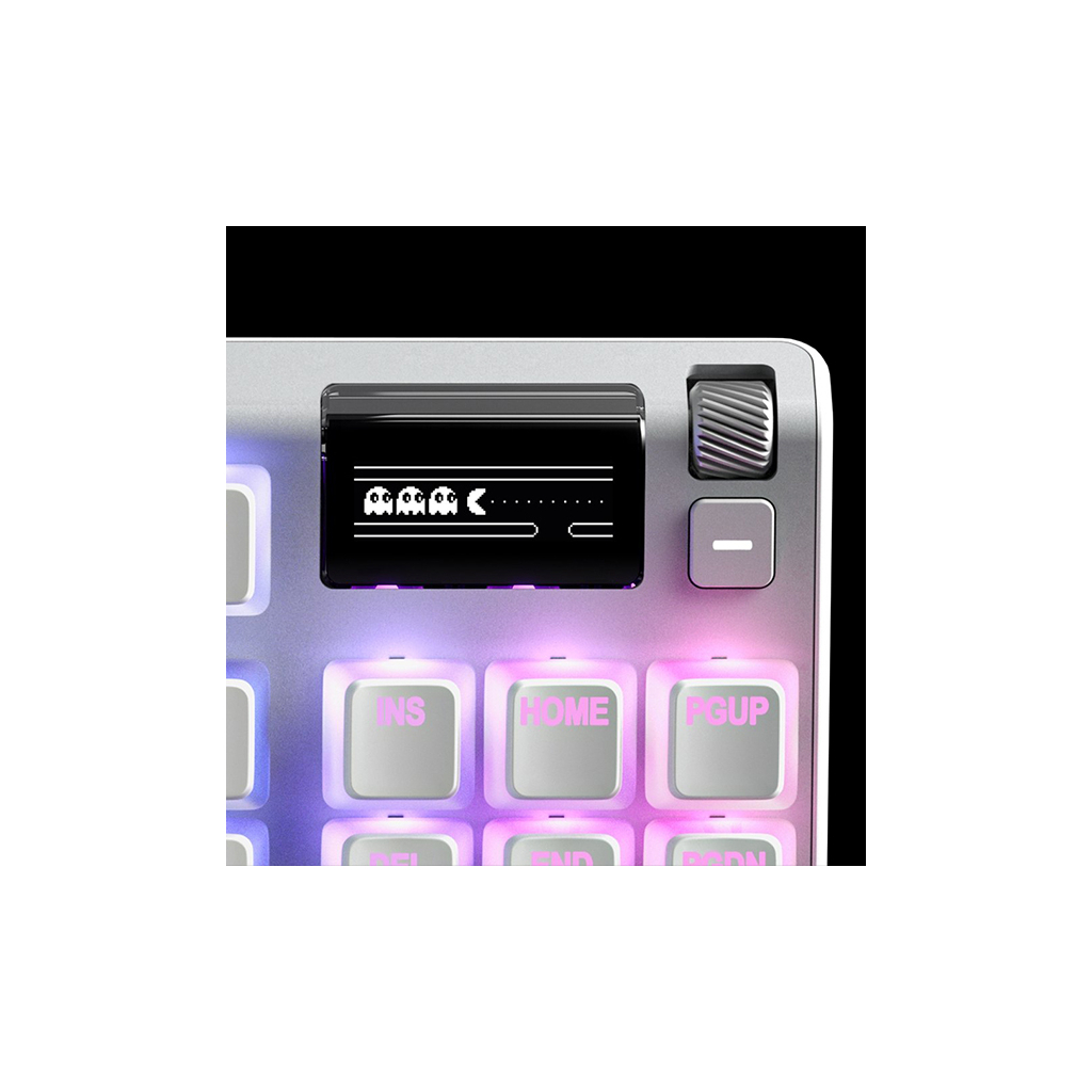 Клавіатура SteelSeries Apex 7 Ghost TKL UA USB White (SS64656)