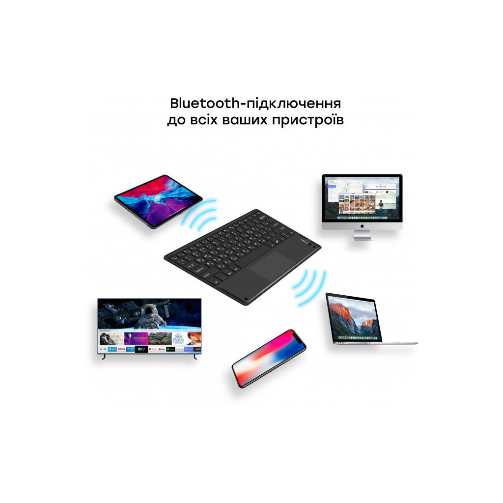 Клавіатура AirOn Easy Tap для Smart TV та планшета (4822352781088)