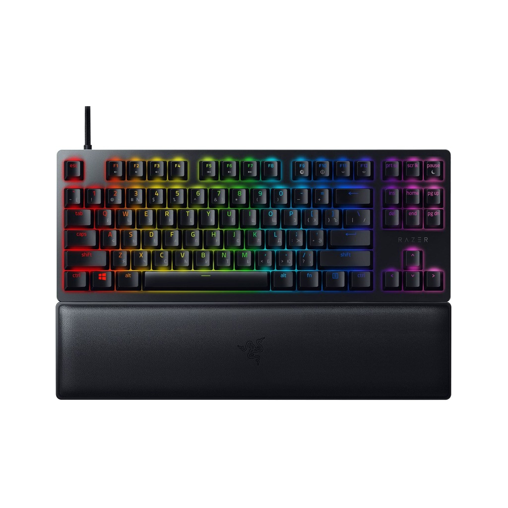 Клавіатура Razer Huntsman V2 Tenkeyless Red Optical switch RU (RZ03-03940800-R3R1)