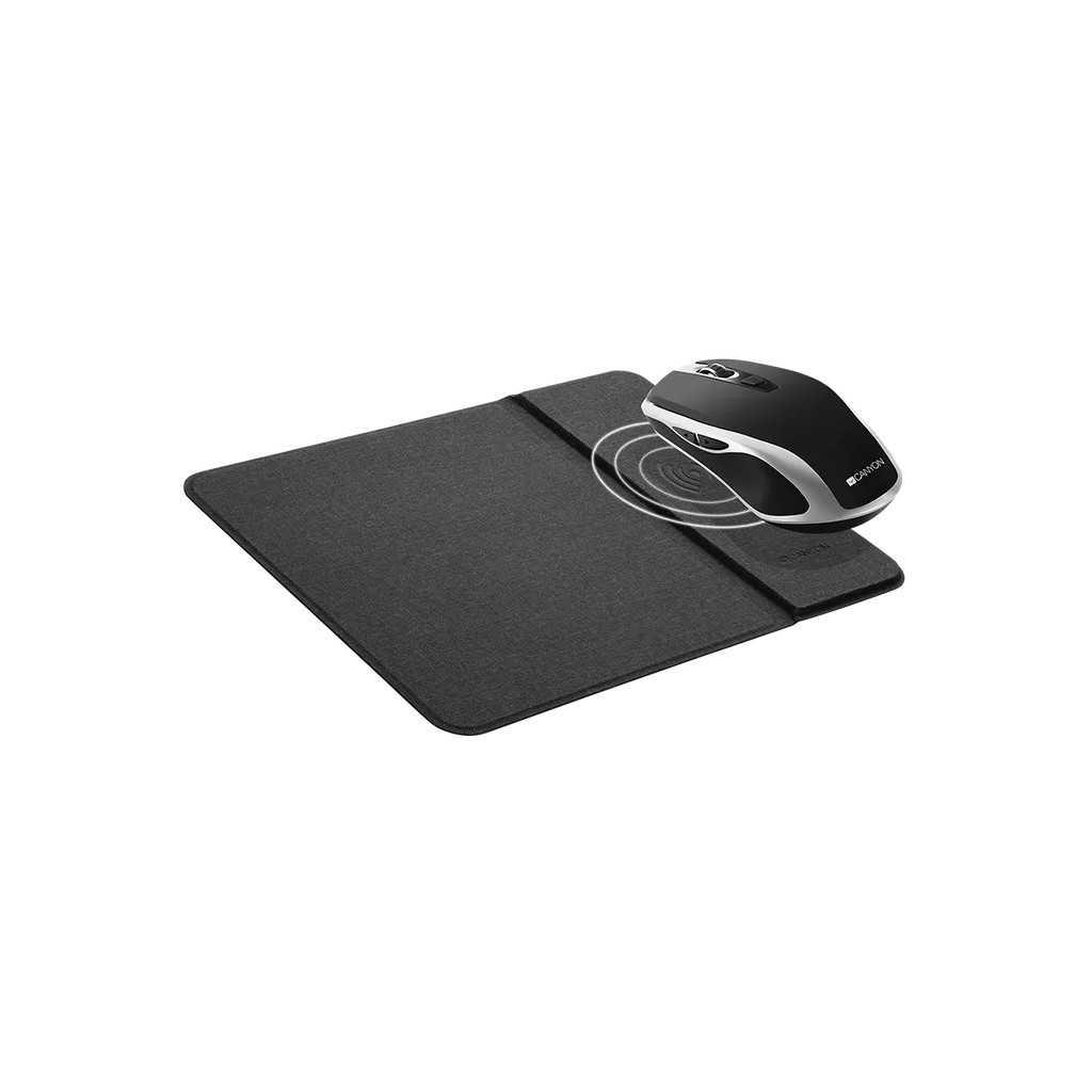 Килимок для мишки Canyon MP-W5 Mouse Mat with wireless charger (CNS-CMPW5)