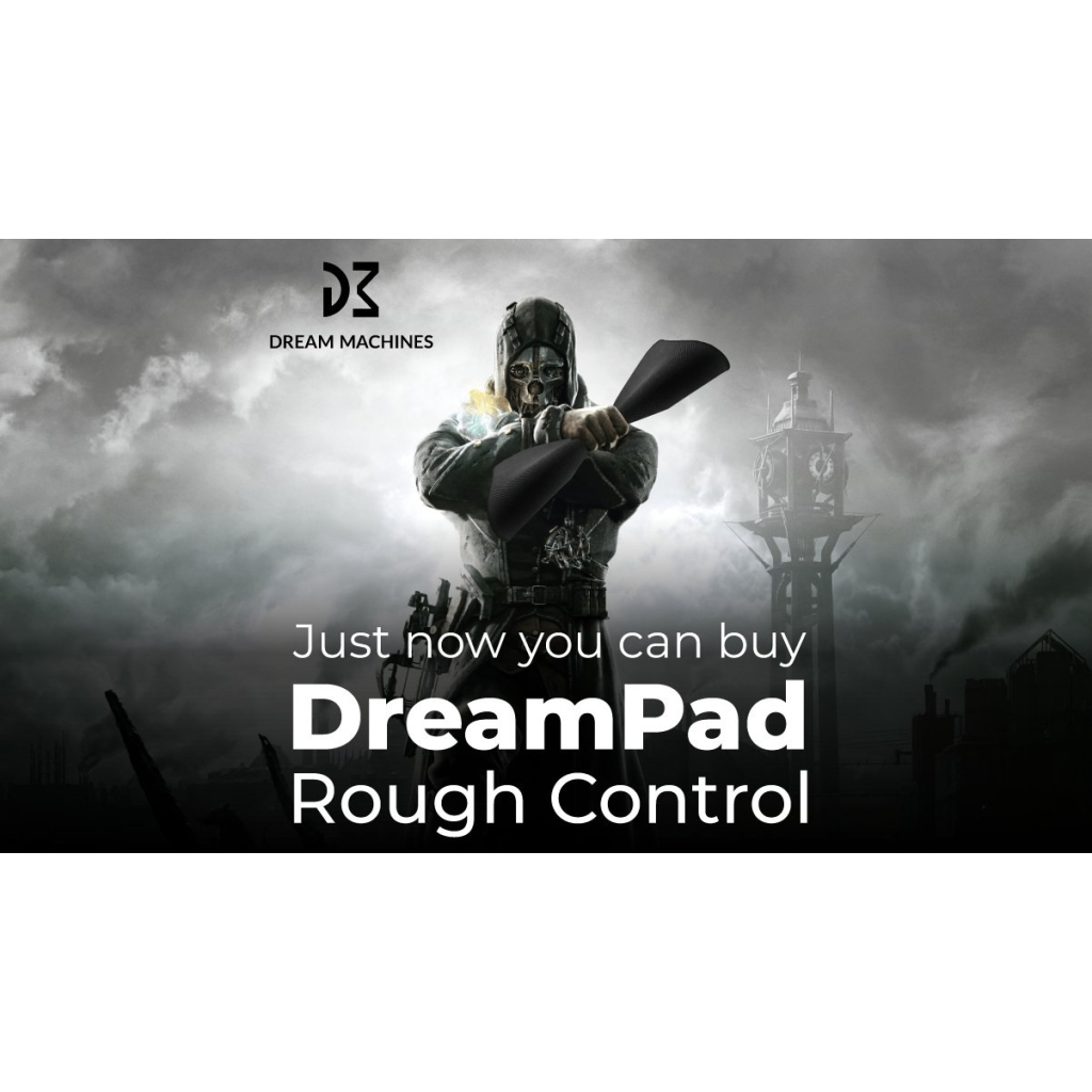 Килимок для мишки Dream Machines DM Pad Rough Control Black (DREAMPAD_ROUGH_CONTROL)