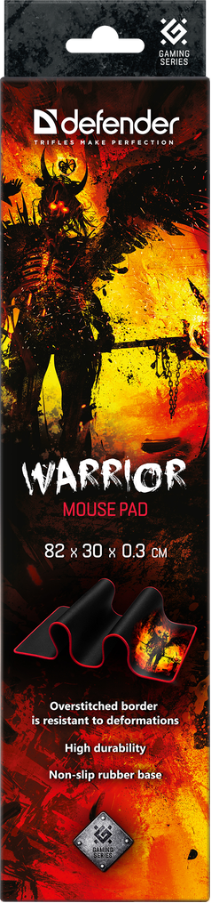 Килимок для миші Defender Warrior 820х300х3мм (50563)