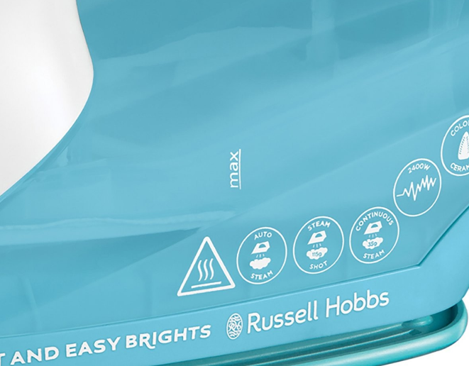 Праска з подачею пари Russell Hobbs 26482-56 Light & Easy Brights Aqua Iron