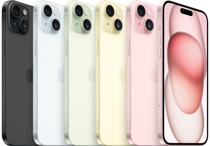 Смартфон Apple iPhone 15 128GB Pink (Global)