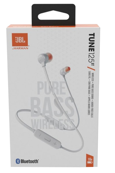 Гарнітура JBL TUNE 125BT (JBLT125BTWHT) White