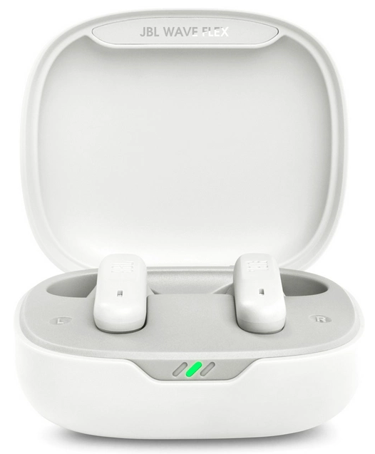 Гарнітура JBL WAVE FLEX White (JBLWFLEXWHT)