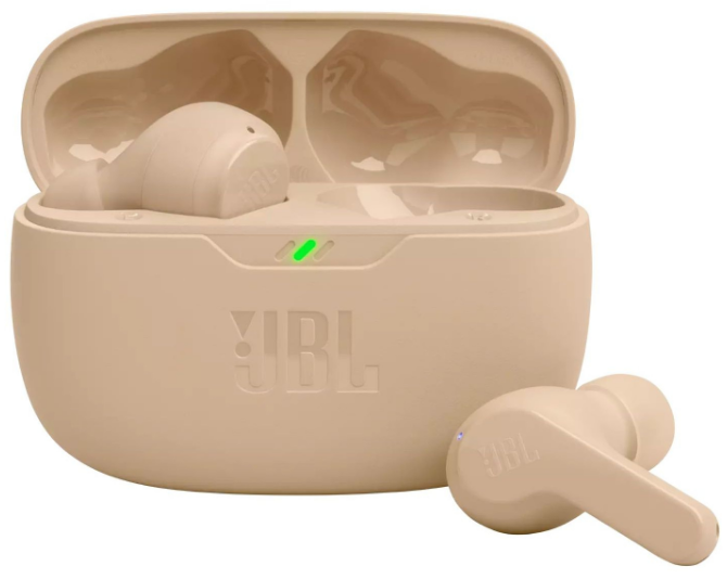 Гарнітура JBL WAVE BEAM Beige (JBLWBEAMBEG)