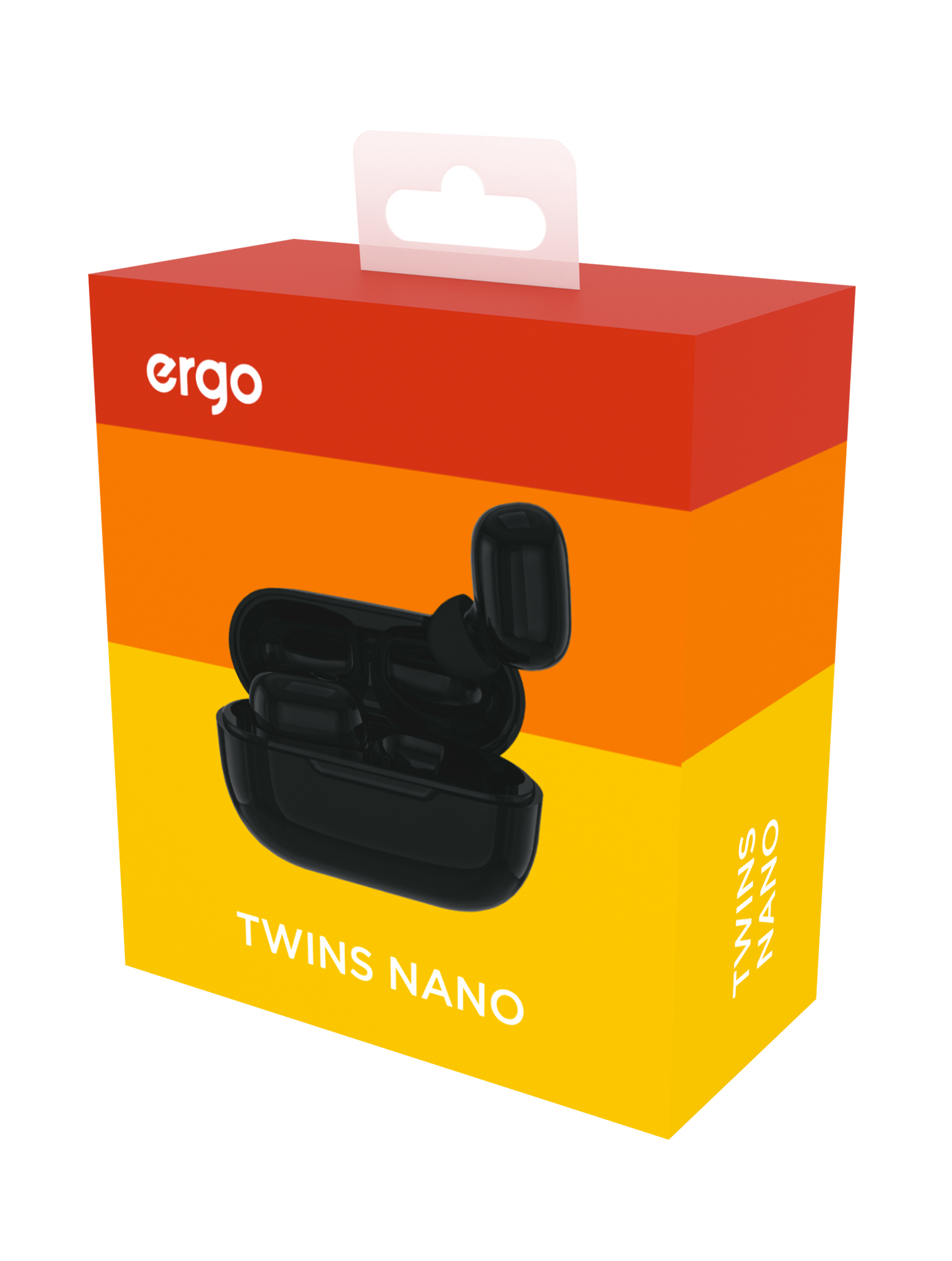 Гарнітура ERGO BS-510 Twins Nano Black