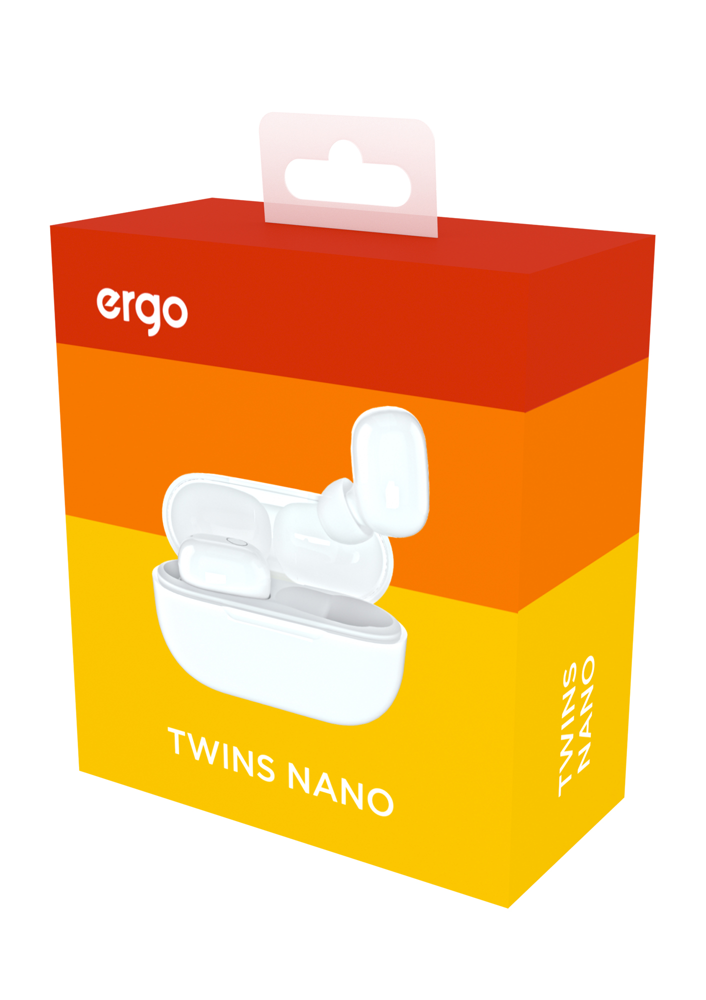 Гарнітура ERGO BS-510 Twins Nano White
