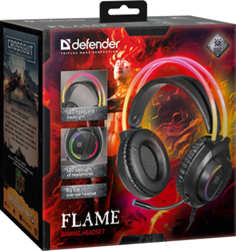 Гарнітура Defender Flame RGB (64555) Black
