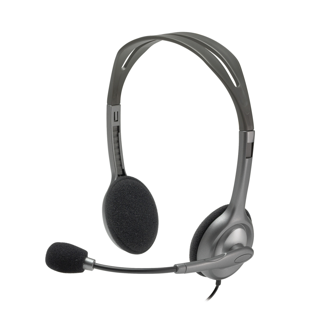 Навушники Logitech H111 Stereo Headset with 1*4pin jack (981-000593)