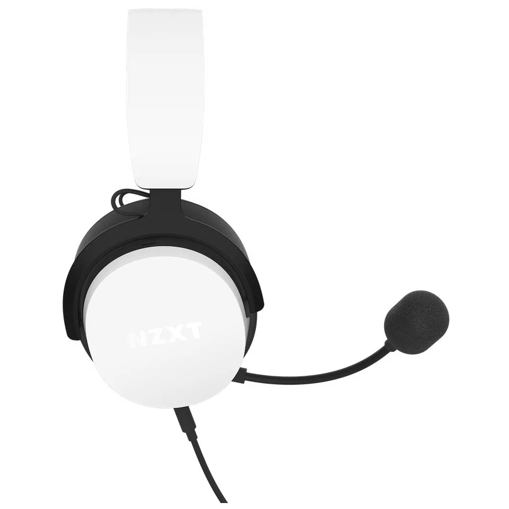 Навушники NZXT Wired Closed Back Headset 40mm White V2 (AP-WCB40-W2)