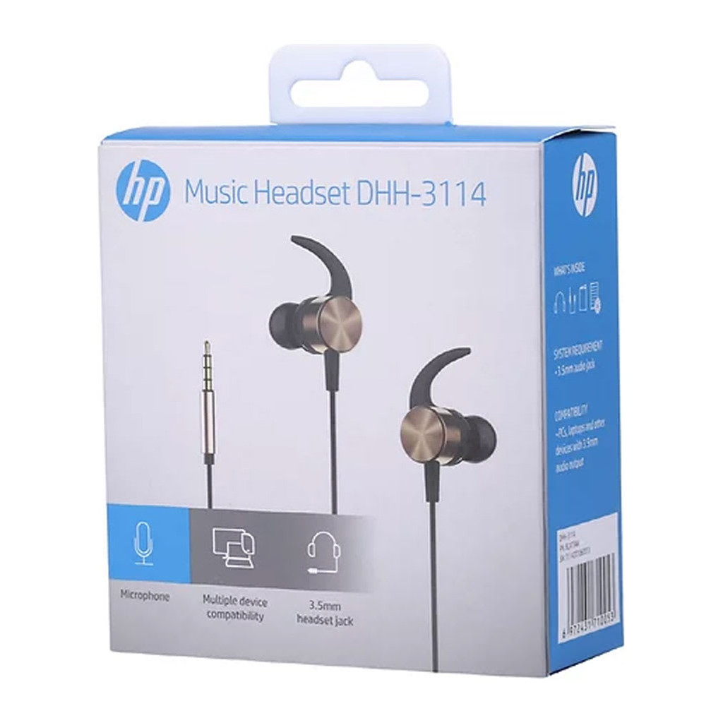 Навушники HP DHH-3114 Gold (DHH-3114GD)