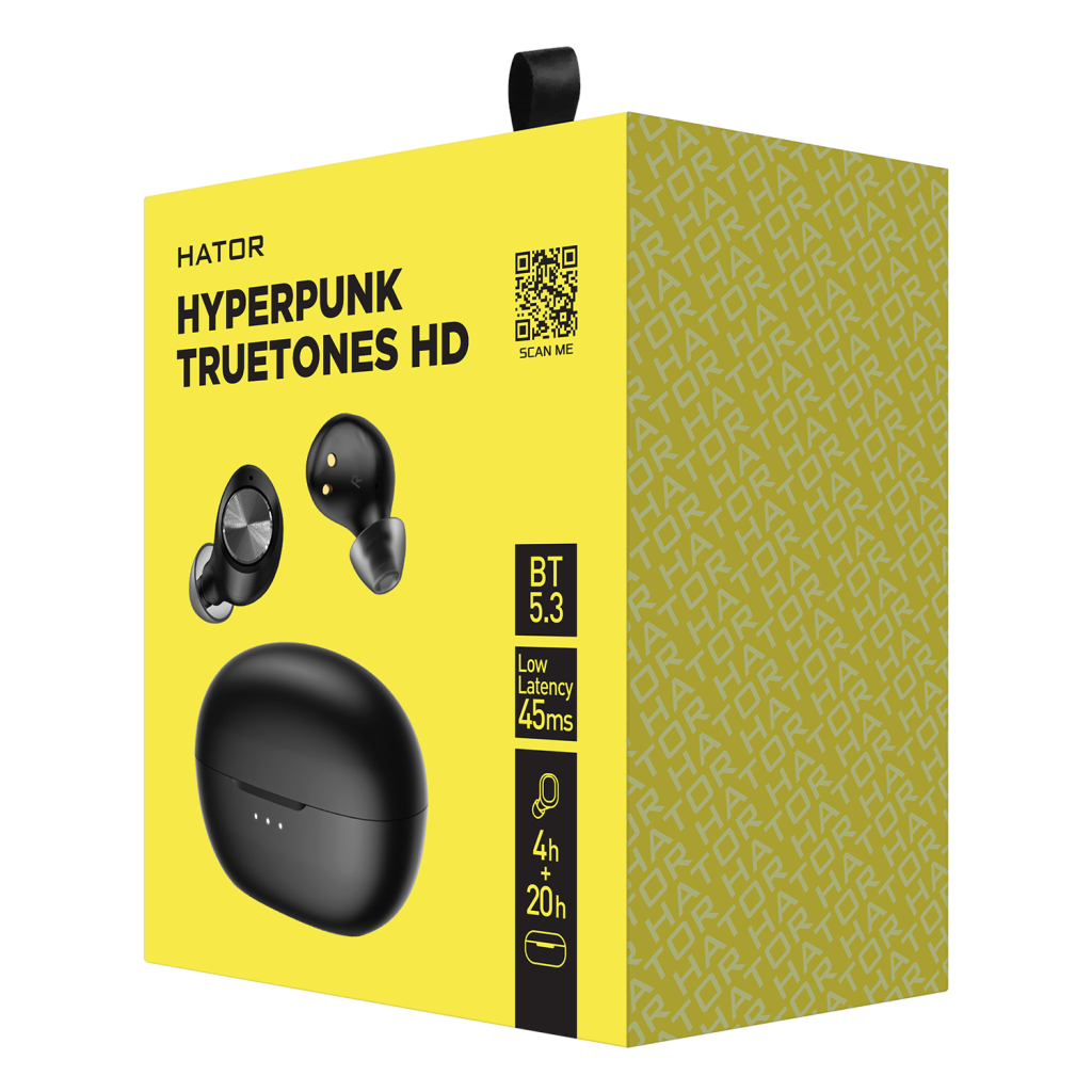 Навушники Hator Hyrerpunk Truetones HD Black (HTA-415)