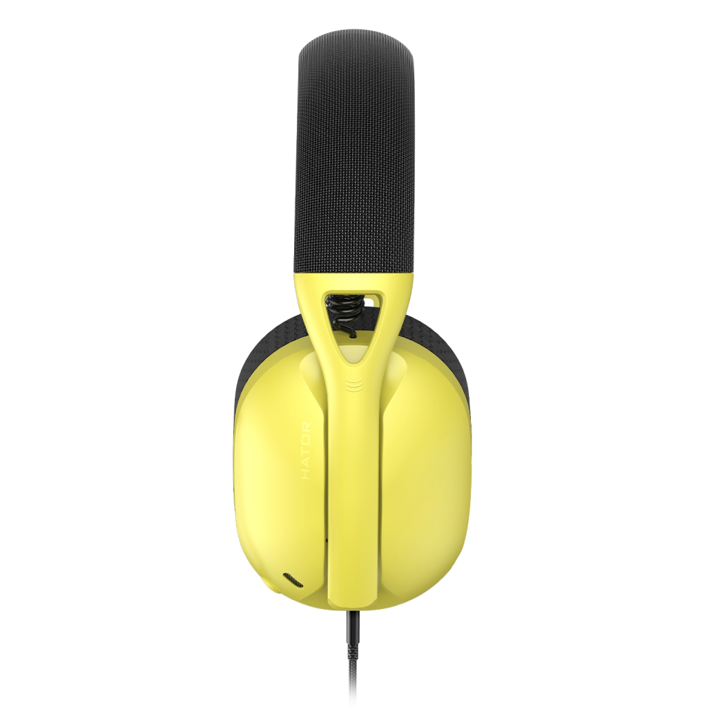 Навушники Hator Hyperpunk 2 USB 7.1 Black/Yellow (HTA-847)