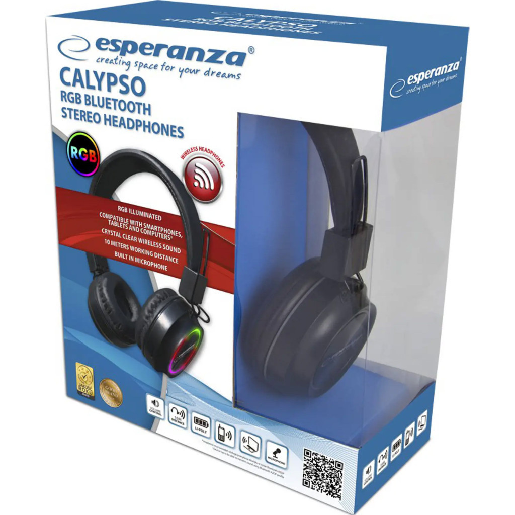 Навушники Esperanza RGB Calypso (EH219)