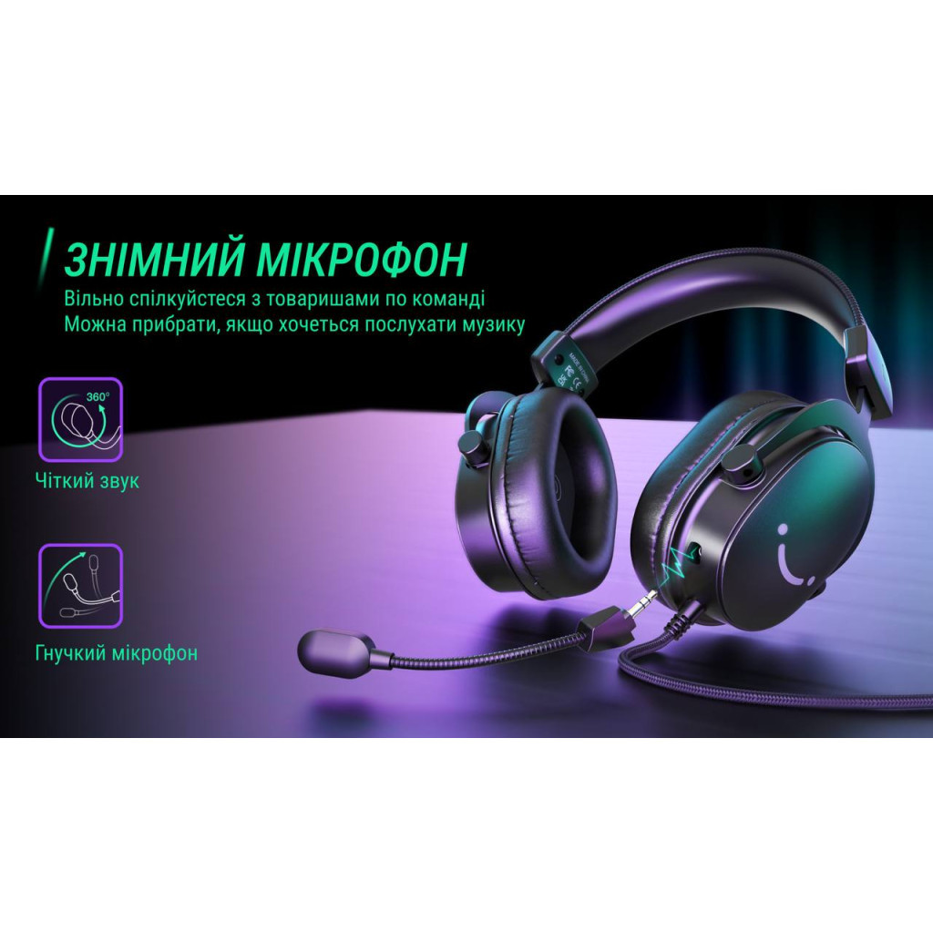 Навушники Fifine H9 Black (H9)