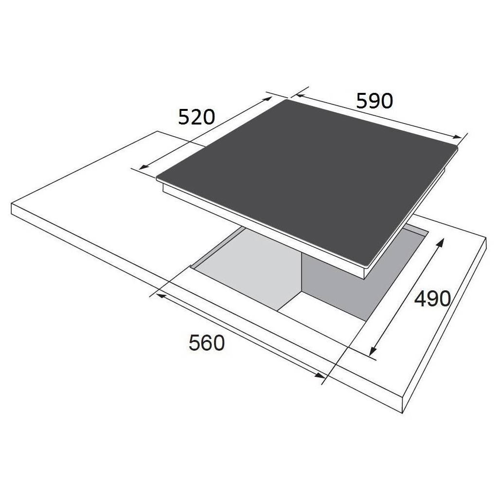 Варочна поверхня Hansa BHGI650103