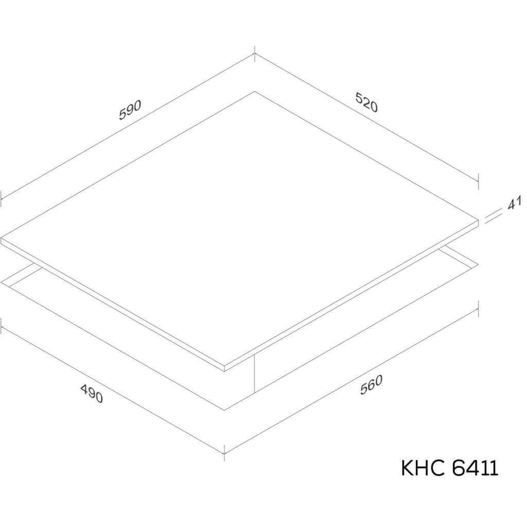 Варочна поверхня Kernau KHC 6411