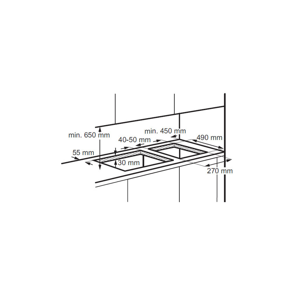 Варочна поверхня Electrolux EGC3322NVK