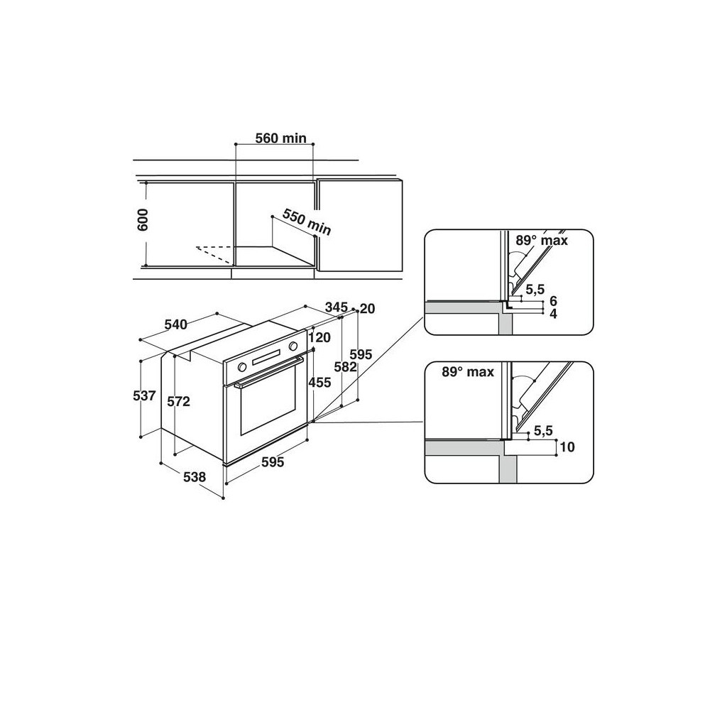 Духова шафа Whirlpool AKZ96270IX