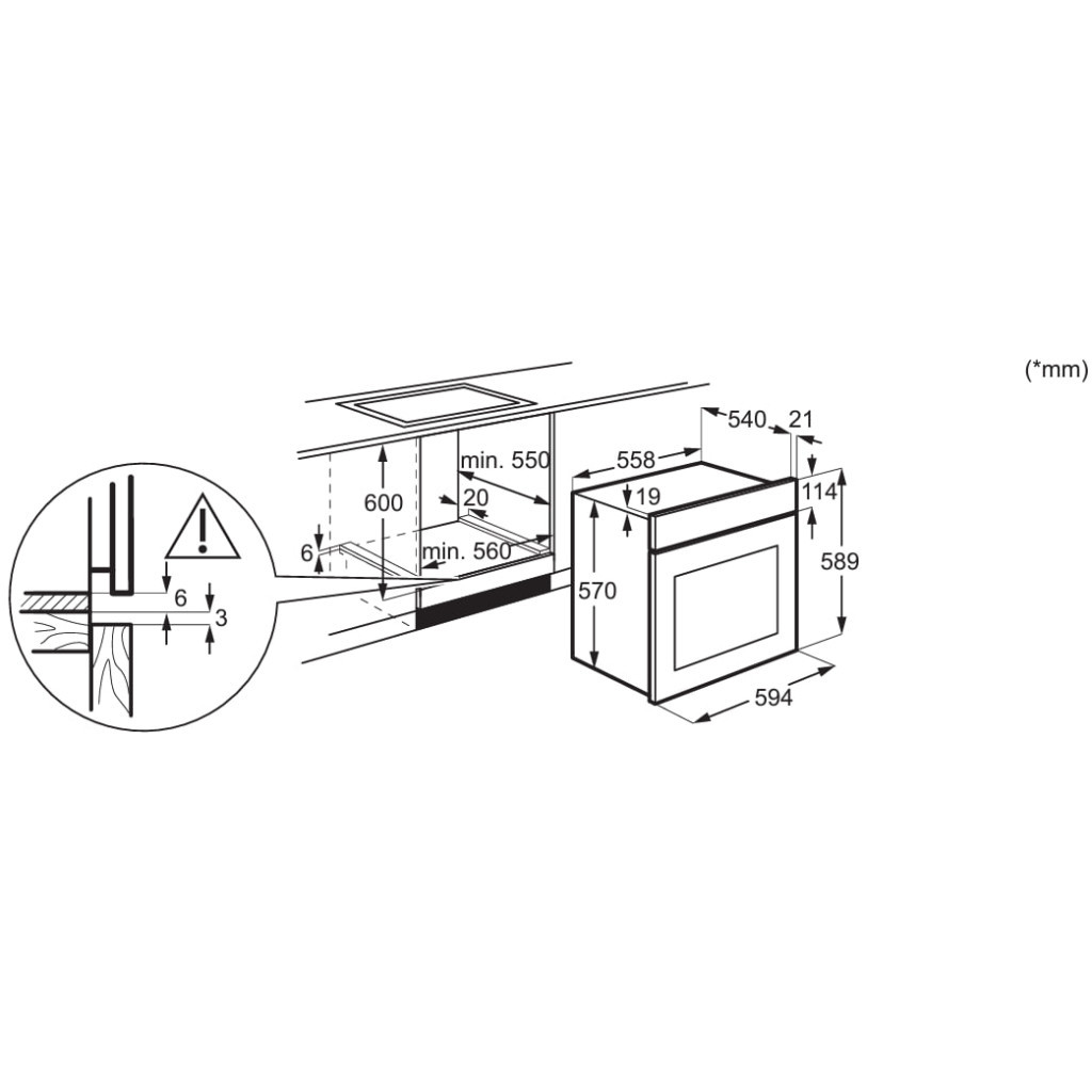 Духова шафа Electrolux KODEC70BZ