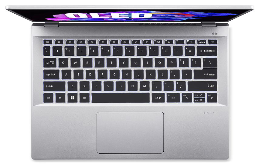 Ноутбук Acer Swift Go 14 SFG14-71-508R (NX.KF1EU.003) Pure Silver