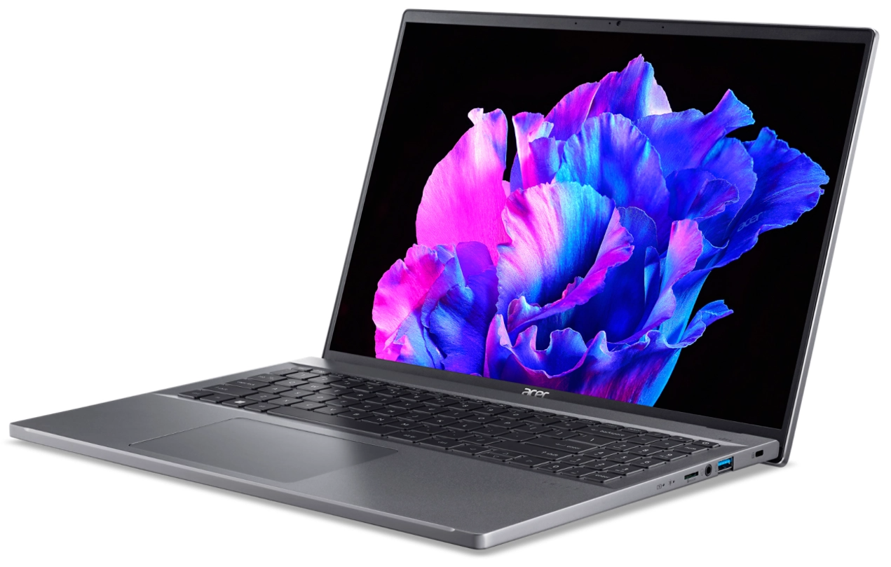 Ноутбук Acer Swift Go 16 SFG16-71-51KB (NX.KFGEU.002) Steel Gray