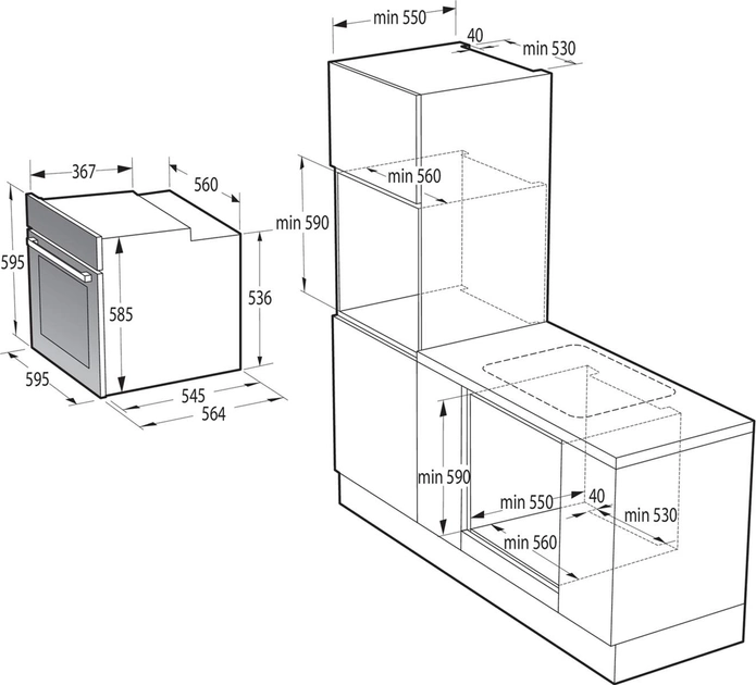 Духова шафа Gorenje BPSX6747A05BG