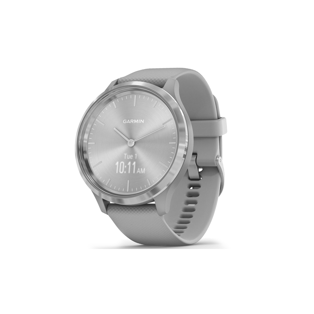 Смарт-годинник Garmin vivomove 3, S/E EU, Silver, Powder Gray, Silicone (010-02239-20)