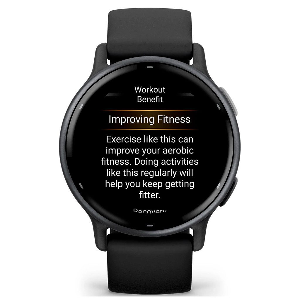 Смарт-годинник Garmin vivoactive 5, Black/Slate, GPS (010-02862-10)