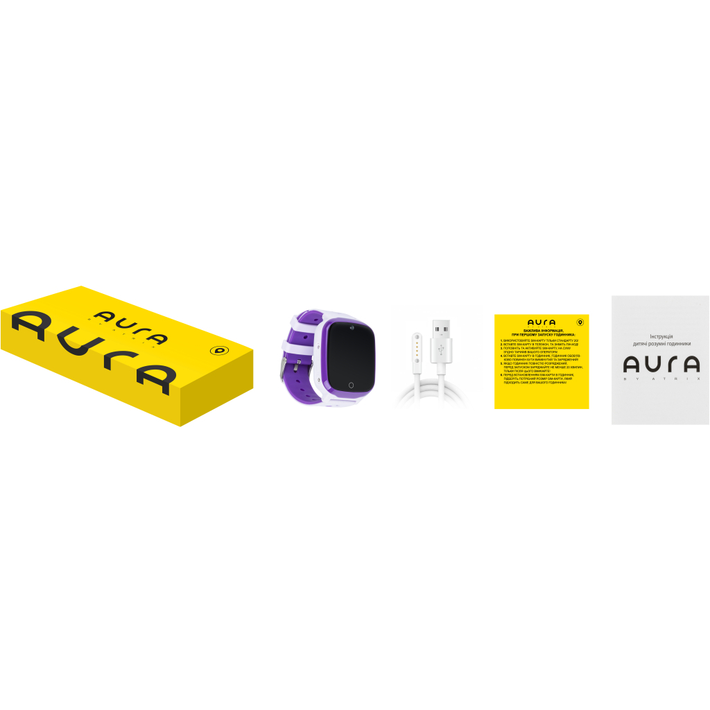 Смарт-годинник AURA A2 WIFI Purple (KWAA2WFPE)