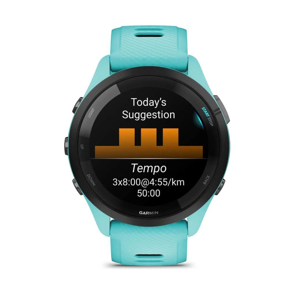 Смарт-годинник Garmin Forerunner 265, Aqua, GPS (010-02810-12)