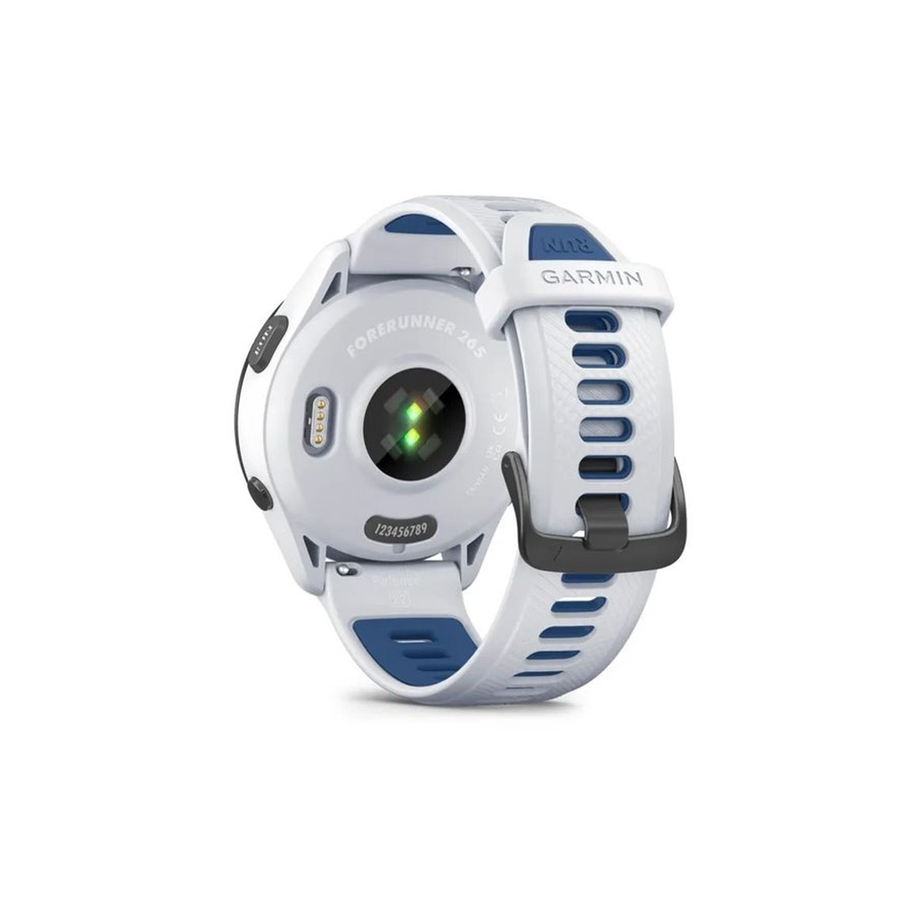 Смарт-годинник Garmin Forerunner 265, Whitestone, GPS (010-02810-11)