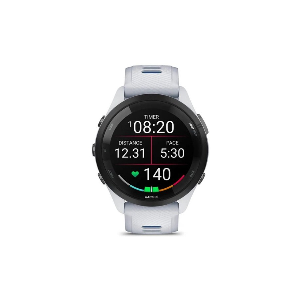 Смарт-годинник Garmin Forerunner 265, Whitestone, GPS (010-02810-11)