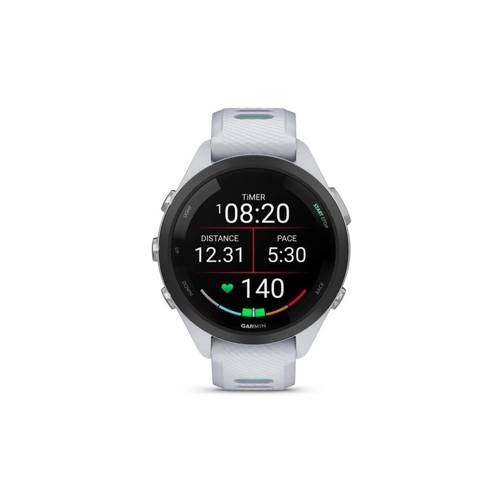 Смарт-годинник Garmin Forerunner 265S, Whitestone, GPS (010-02810-14)