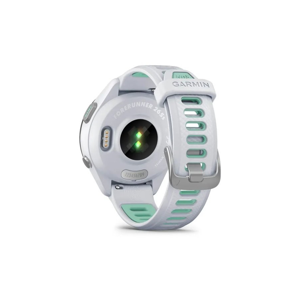 Смарт-годинник Garmin Forerunner 265S, Whitestone, GPS (010-02810-14)