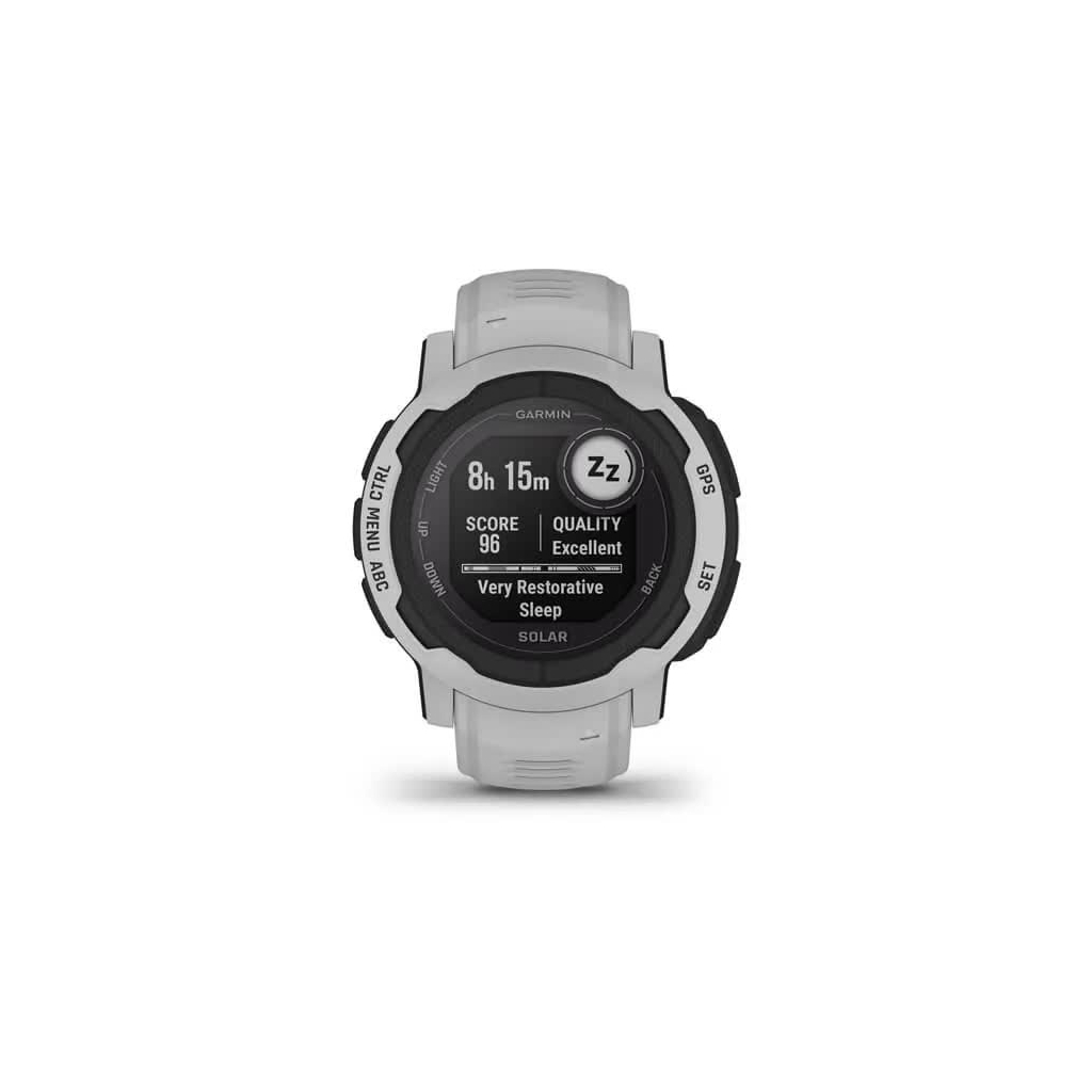 Смарт-годинник Garmin Instinct 2, Solar, Mist Gray, GPS (010-02627-01)