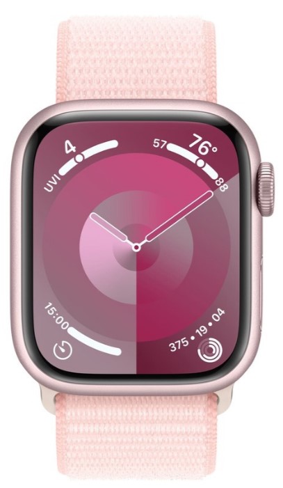 Смарт годинник Apple Watch S9 41mm Pink Alum Case with Light Pink Sp/Loop