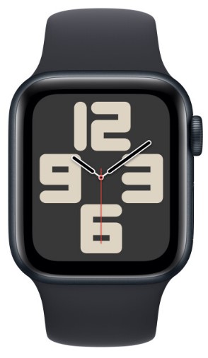 Смарт годинник Apple Watch SE 44mm Midnight Alum Case with Midnight Sp/b - M/L