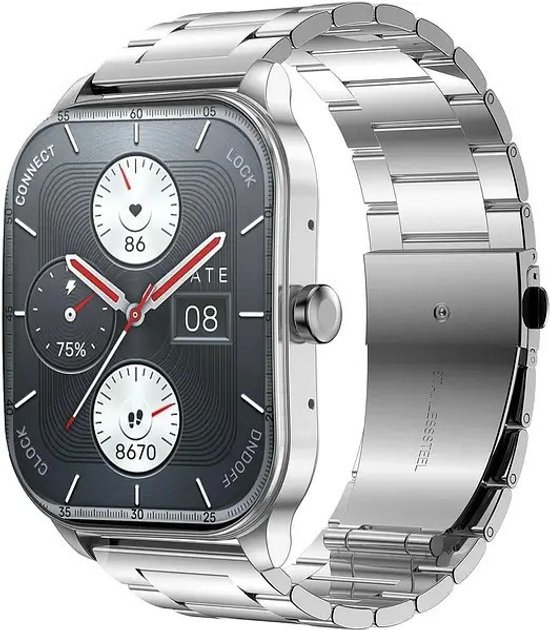 Смарт-годинник Amazfit Pop 3S Metal Silver (1051349)