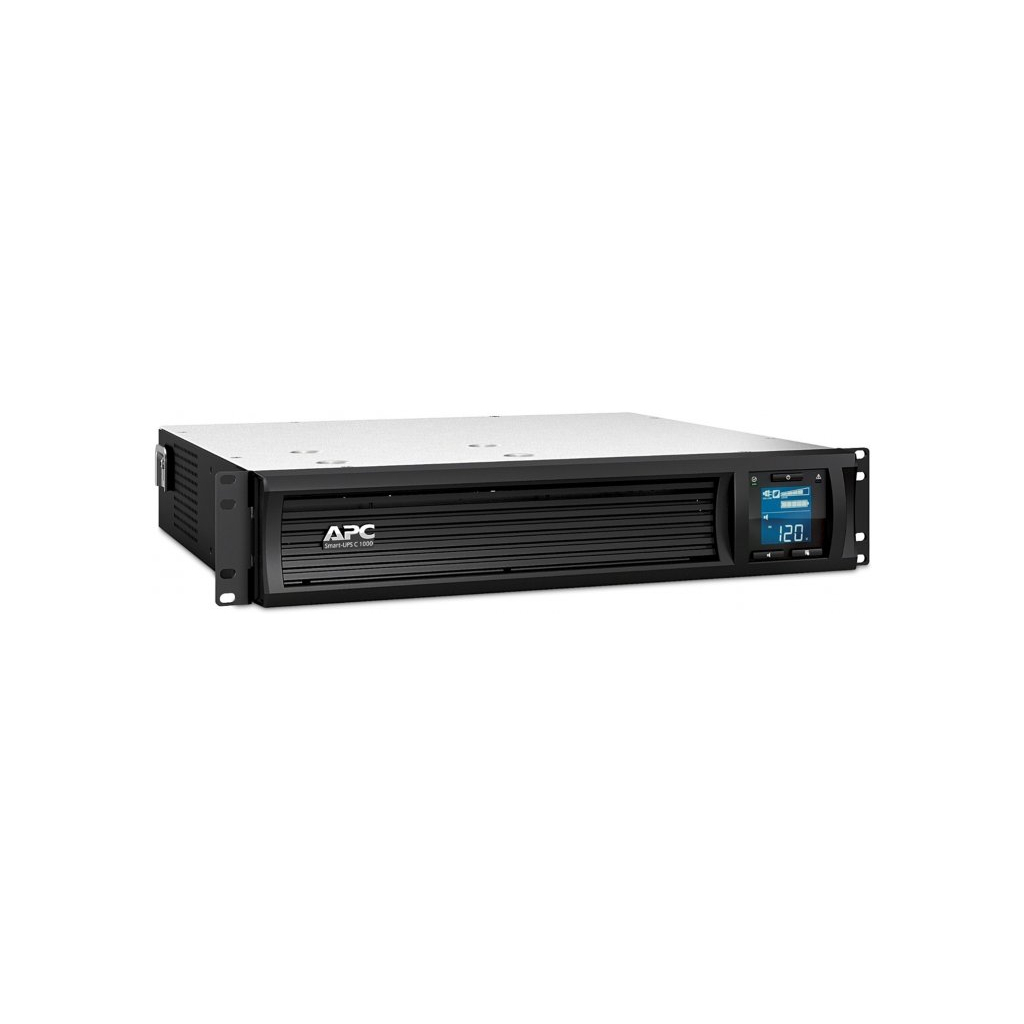 Пристрій безперебійного живлення APC Smart-UPS C 1000VA LCD RM 2U with SmartConnect (SMC1000I-2UC)