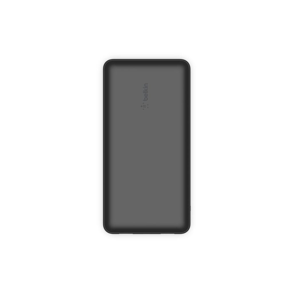 Батарея універсальна Belkin 20000mAh, USB-C, 2*USB-A, 3A, 6" USB-A to USB-C cable, Black (BPB012BTBK)