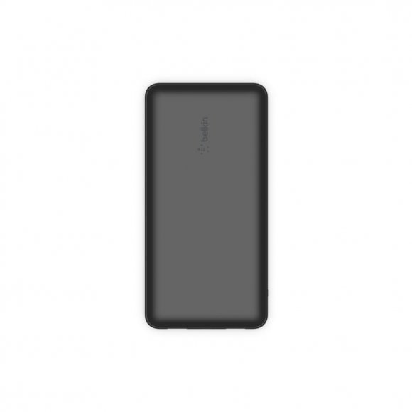 Батарея універсальна Belkin 20000mAh, USB-C, 2*USB-A, 3A, 6" USB-A to USB-C cable, Black (BPB012BTBK)