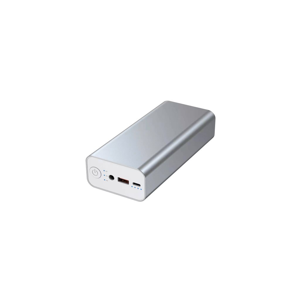 Батарея універсальна PowerPlant 30000mAh, PD/76W, QC/3.0, DC 12-19V, USB-C(65W Max), USB-A (PB930548)