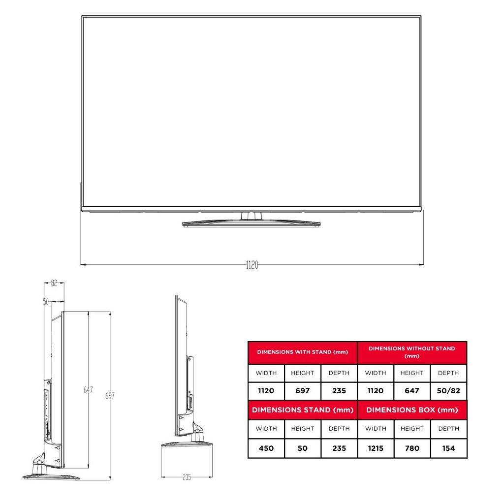 Телевізор AIWA LED-508UHD