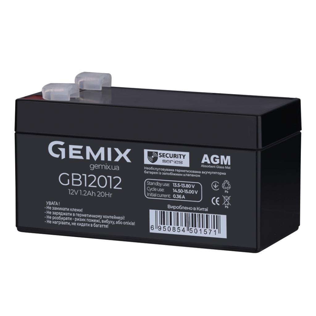 Батарея до ДБЖ Gemix GB 12В 1.2 Ач (GB12012)